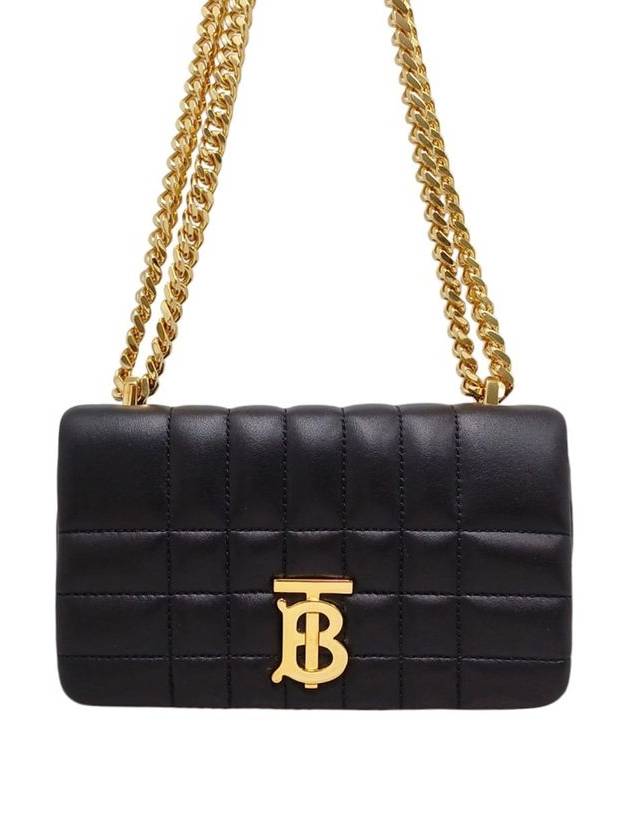 Women s 8059492 TB Mini Quilted Lola Gold Chain Shoulder Bag - BURBERRY - BALAAN 1