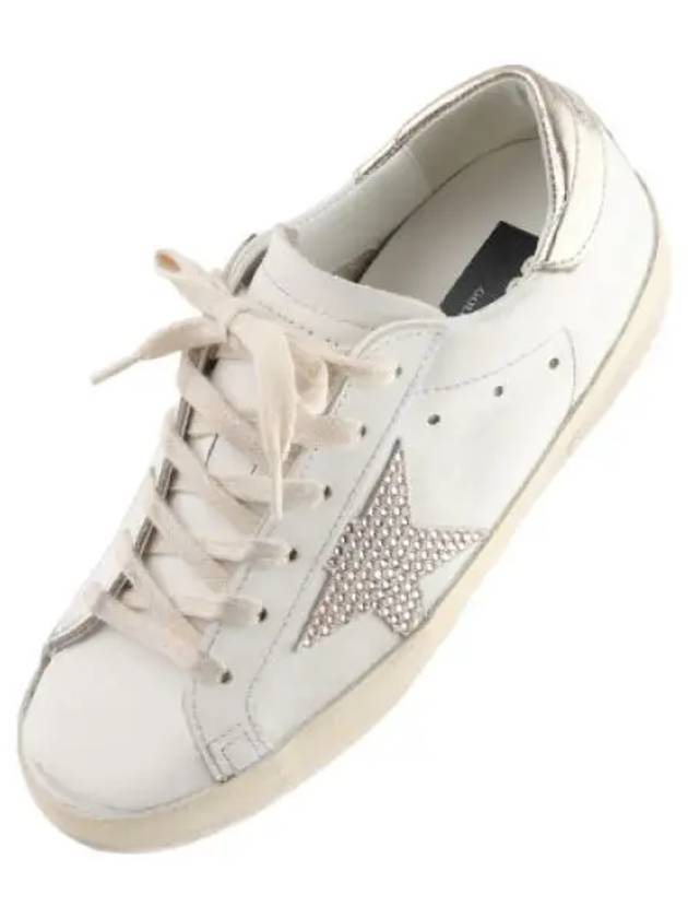 Superstar Classic Sneakers Crystal Suede Star Women s - GOLDEN GOOSE - BALAAN 1