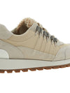 Women's Wool Low Top Sneakers Beige - BRUNELLO CUCINELLI - BALAAN 11