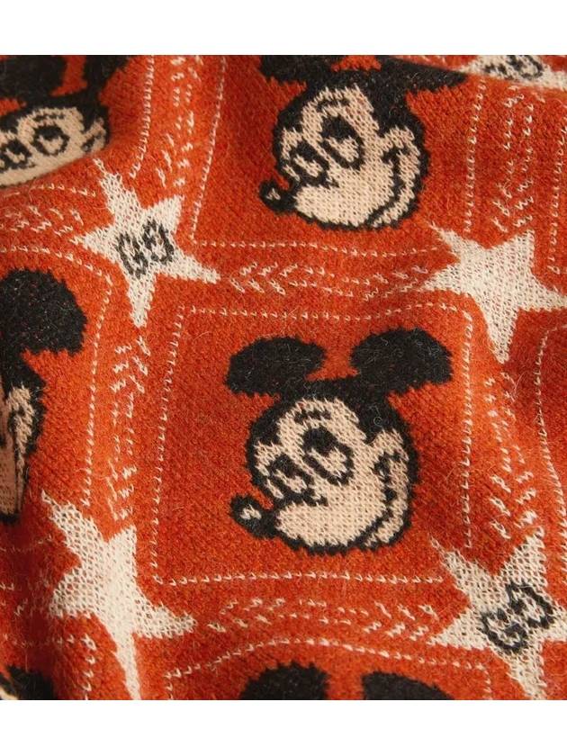 Disney Mickey Wool Knit Top Red - GUCCI - BALAAN 6