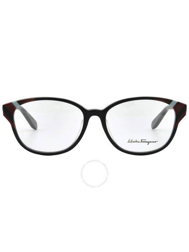 Eyewear Oval Eyeglasses Tea Cup - SALVATORE FERRAGAMO - BALAAN 1