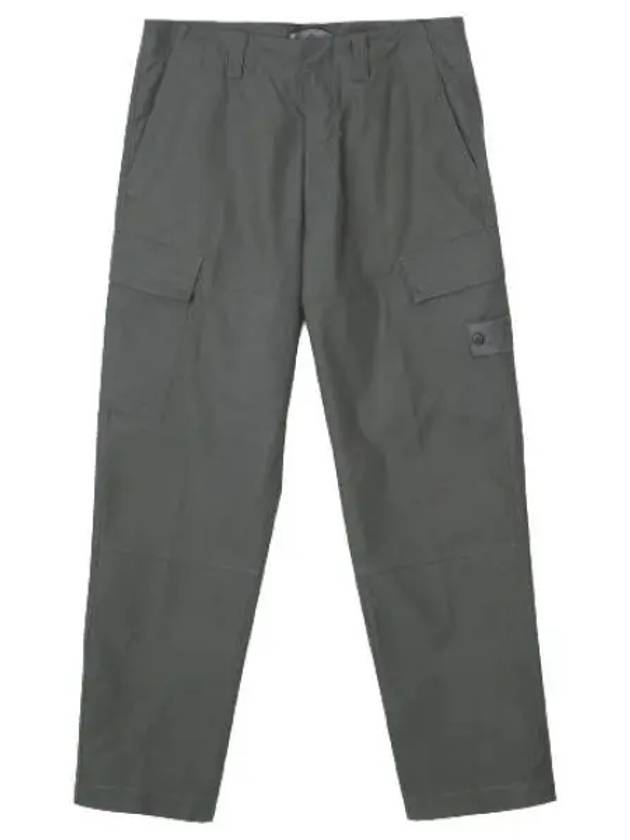 Ghost Piece O Ventile Cargo Straight Pants Grey - STONE ISLAND - BALAAN 2