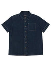 Gil Short Sleeve Shirt Stonewashed Indigo - A.P.C. - BALAAN 2