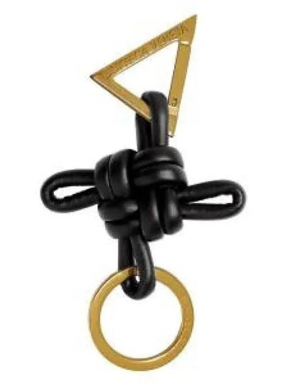 Triangle Nappa Key Holder Black - BOTTEGA VENETA - BALAAN 2