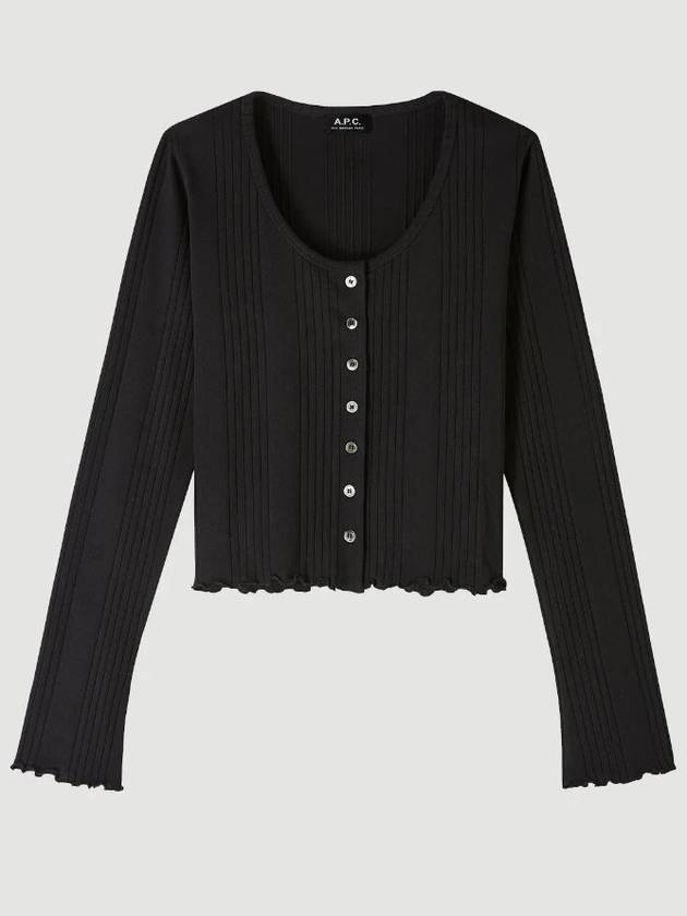 June Cardigan Black - A.P.C. - BALAAN 1