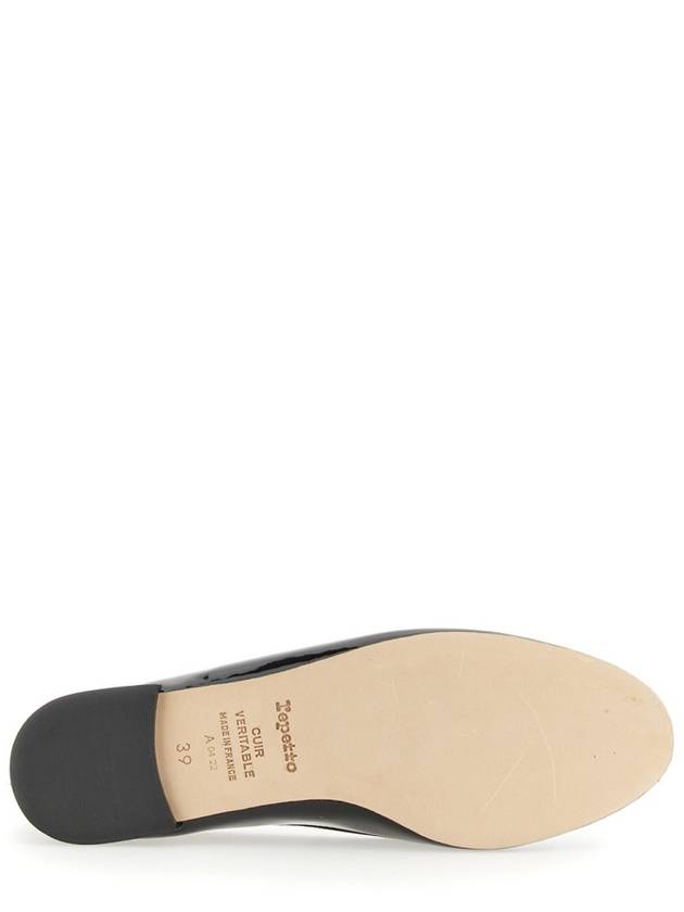 Women's Cendrillon Leather Ballerinas Flat Black - REPETTO - BALAAN 5