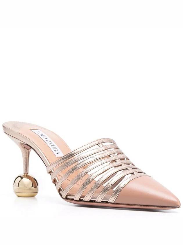 Aquazzura Ladies Le Parisien 75 Mules, Brand Size 38 ( US Size 8 ) - AQUAZZURA - BALAAN 1