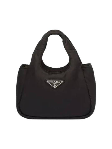 Soft Padding Renylon Small Tote Bag Black - PRADA - BALAAN 1