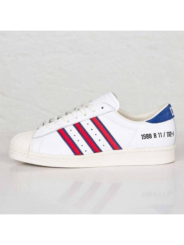 01-B34076-Original-Superstar 80S D-Mob-White Red Blue - ADIDAS - BALAAN 4