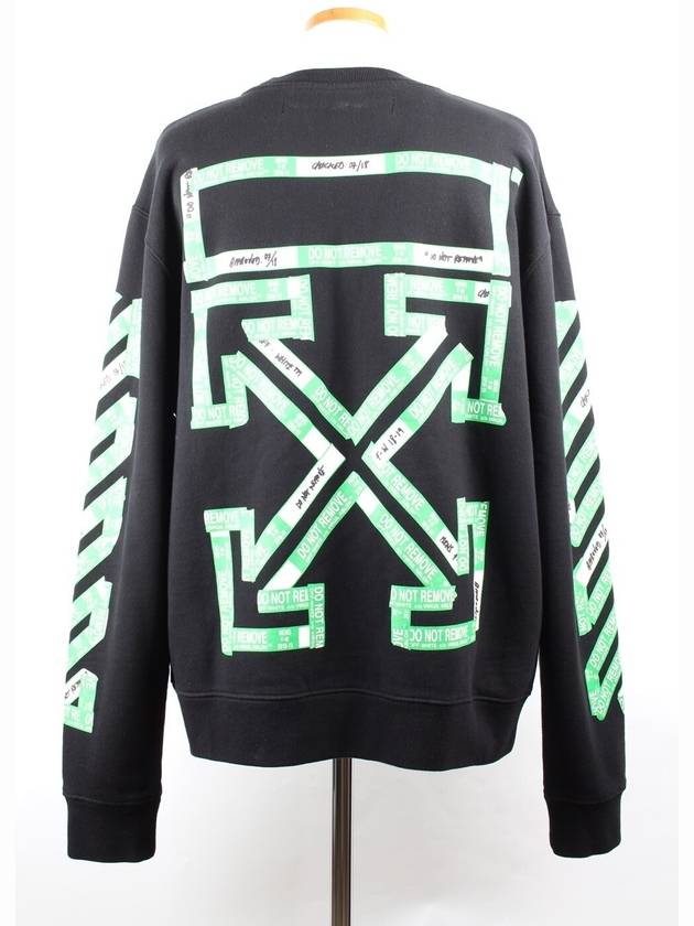 Arrow Do Not Remove Sweatshirt XXL - OFF WHITE - BALAAN 1