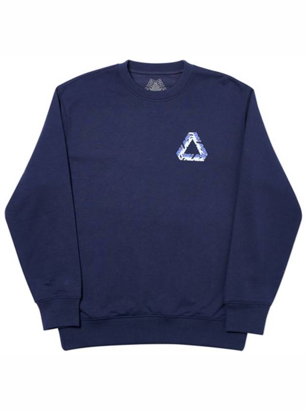 Split P3 Crew Neck Navy SPLIT P3 CREW navy - PALACE - BALAAN 2