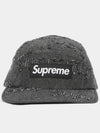 patch logo lasered denim camp cap FW24H25 BLACK - SUPREME - BALAAN 2