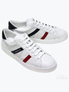 Men's Monaco M Leather Low Top Sneakers White - MONCLER - BALAAN 2