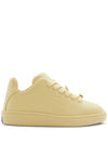 Bubble Leather Low-Top Sneakers Yellow - BURBERRY - BALAAN 1