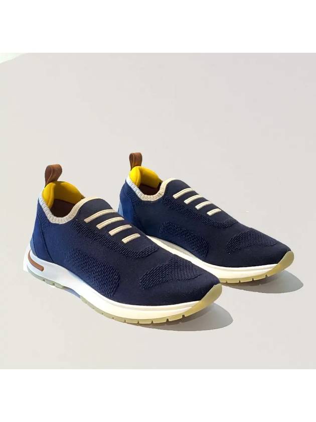 360 LP Flexy Low Top Sneakers Navy - LORO PIANA - BALAAN 3