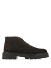 suede ankle boots brown - TOD'S - BALAAN.