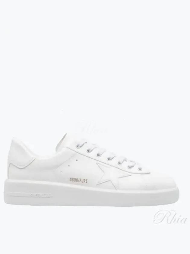 Purestar Lace-Up Low-Top Sneakers White - GOLDEN GOOSE - BALAAN 2