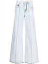 Noldy Denim Wide Jeans Light Blue - ISABEL MARANT - BALAAN 2