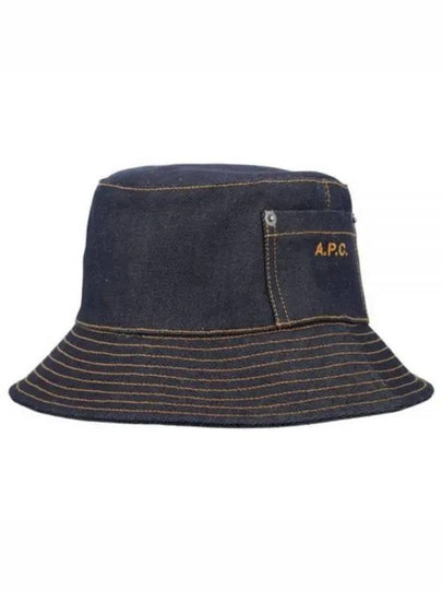 Bob Thais Denim Bucket Hat Indigo - A.P.C. - BALAAN 2