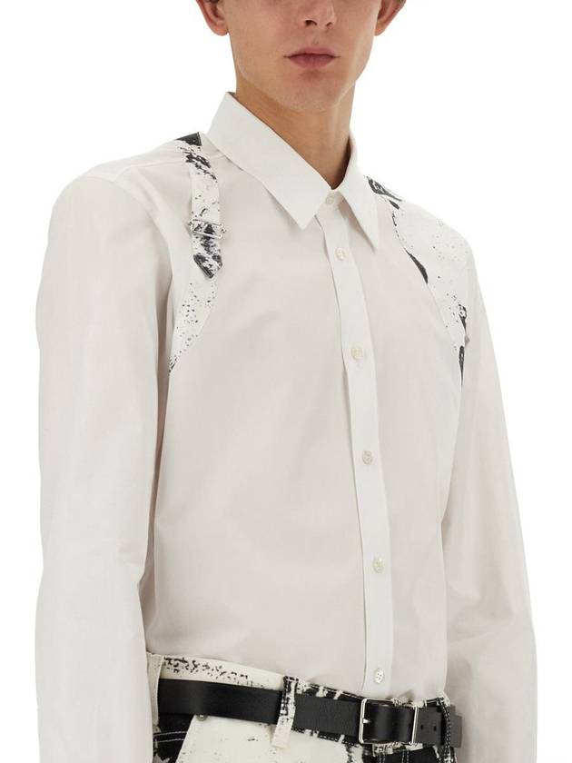 long sleeve shirt 782233QNAAD9000 WHITE - ALEXANDER MCQUEEN - BALAAN 5