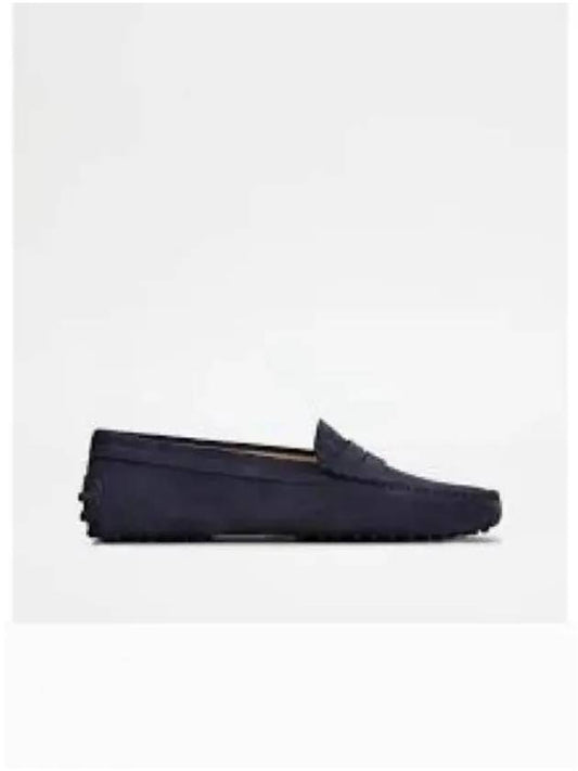 Gommino Suede Driving Shoes Blue - TOD'S - BALAAN 2