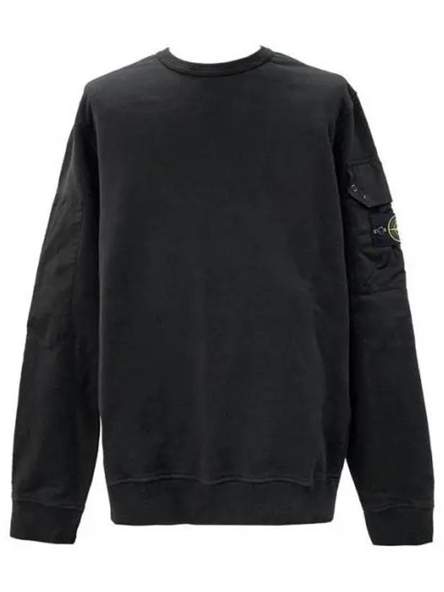 811563920 Wappen patch pocket sweatshirt 271846 1103412 - STONE ISLAND - BALAAN 1