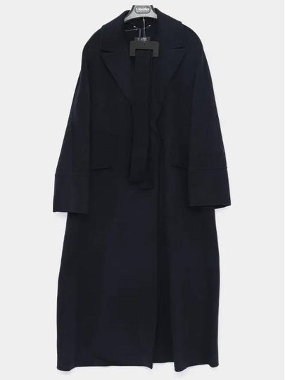 Malika belted wool women s long coat 2429016033 081 - MAX MARA - BALAAN 2