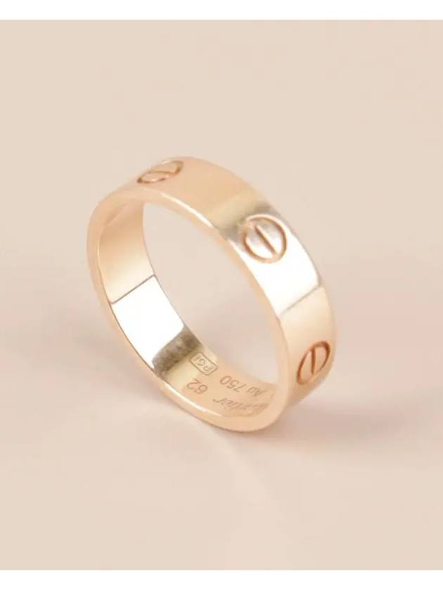 Love Ring Unisex Pink Gold No 62 - CARTIER - BALAAN 1