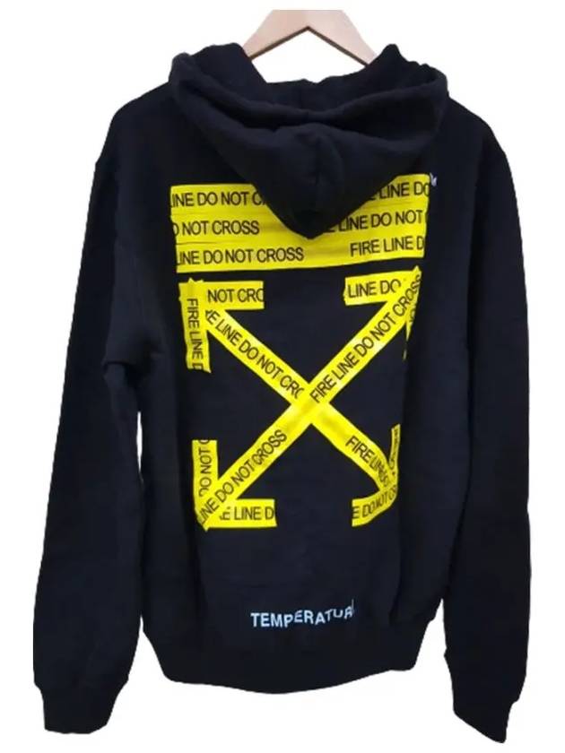 Firetape Arrow Hoodie Black - OFF WHITE - BALAAN 2