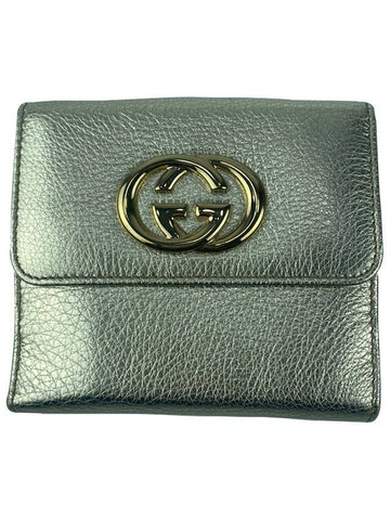 GG Logo Half Wallet - GUCCI - BALAAN 1