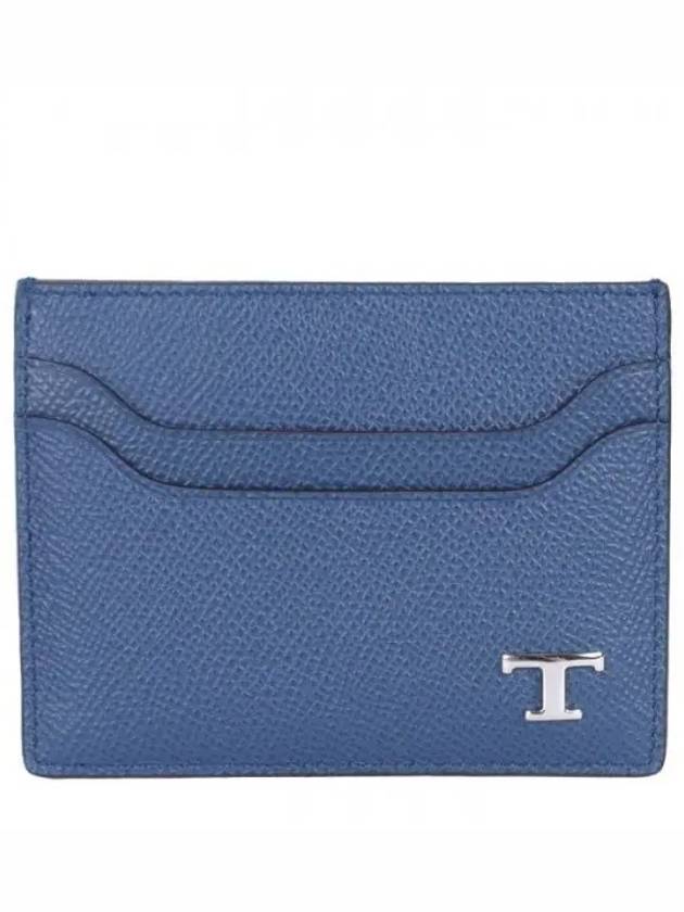 Men s Timeless Card Wallet Blue XAMTSYF0200F3K U624 1120552 - TOD'S - BALAAN 1