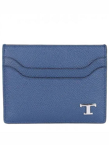 Men s Timeless Card Wallet Blue XAMTSYF0200F3K U624 1120552 - TOD'S - BALAAN 1