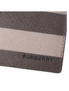 Check Leather International Bifold Wallet Dark Birch Brown - BURBERRY - BALAAN 6