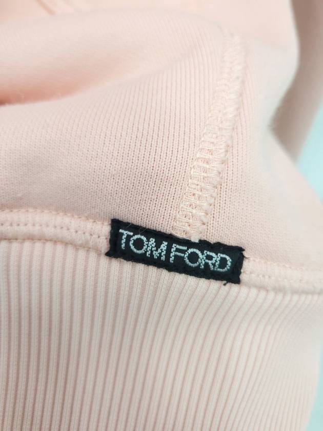 Hood zip up setup detail light pink BZ299 TFJ272 56 - TOM FORD - BALAAN 4