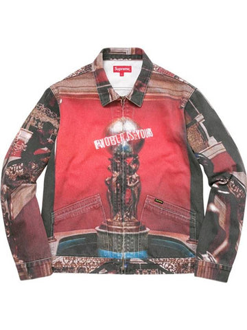 Scarface The World Is Yours Denim Jacket Multi - SUPREME - BALAAN 1