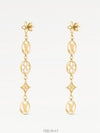 M01072 NEW LV Lace Earrings - LOUIS VUITTON - BALAAN 3