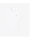 Men s Slim Fit Basic Polo White - LACOSTE - BALAAN 1