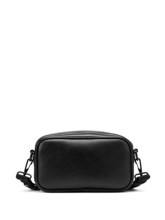 Holi D Camera Neoprene And PU Shoulder Bag Black - DIESEL - BALAAN 4