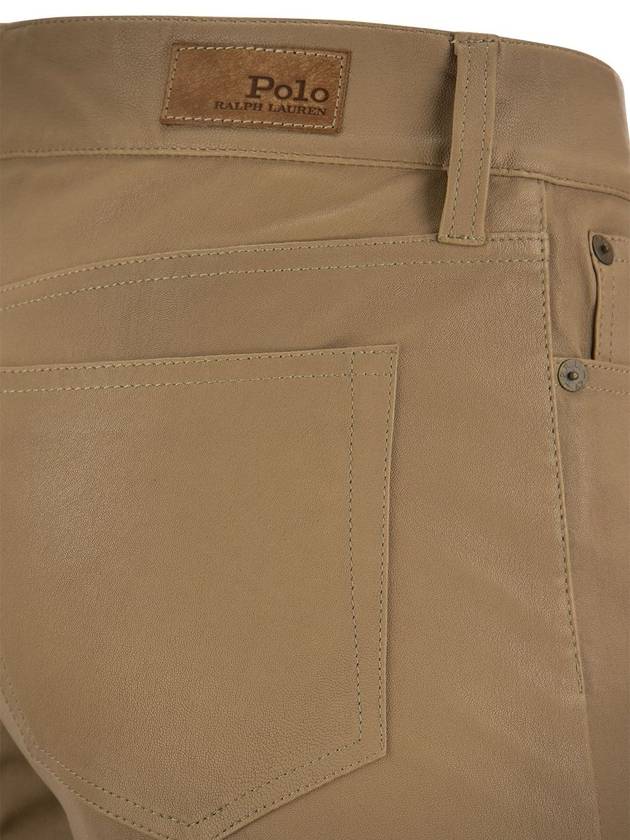 Denim Straight Pants 211782995 003 BEIGE - POLO RALPH LAUREN - BALAAN 5