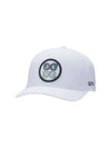 Circle GS Stretch Twill Golf Ball Cap White - G/FORE - BALAAN 2