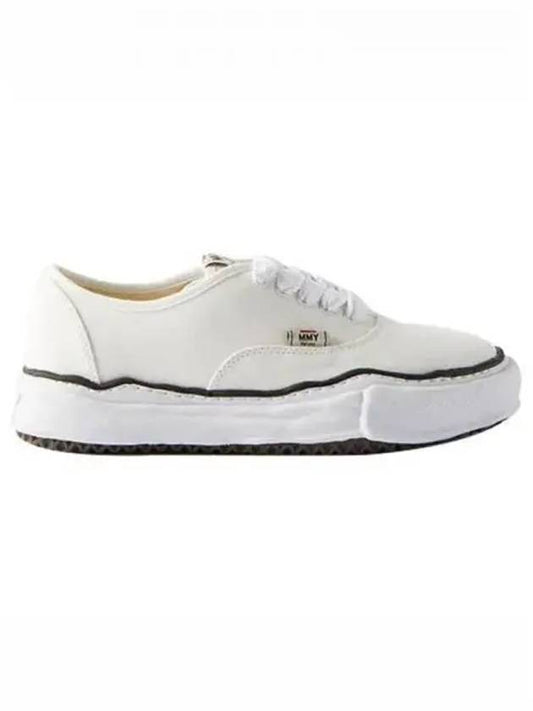 A02FW704 WH Baker OG Sole Canvas Low Top Sneakers White Shoes TJ 271696 - MAISON MIHARA YASUHIRO - BALAAN 1