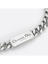 Couture Chain Link Necklace Silver - DIOR - BALAAN 4