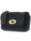 Lily Small Shoulder Bag Black - MULBERRY - BALAAN 3