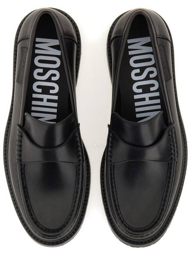 Moschino Leather Loafer - MOSCHINO - BALAAN 2