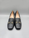 Women Desire Horesebit Middle Pumps Black - GUCCI - BALAAN 3