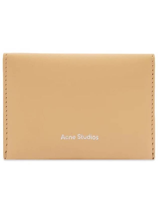 bifold card wallet beige color - ACNE STUDIOS - BALAAN 5