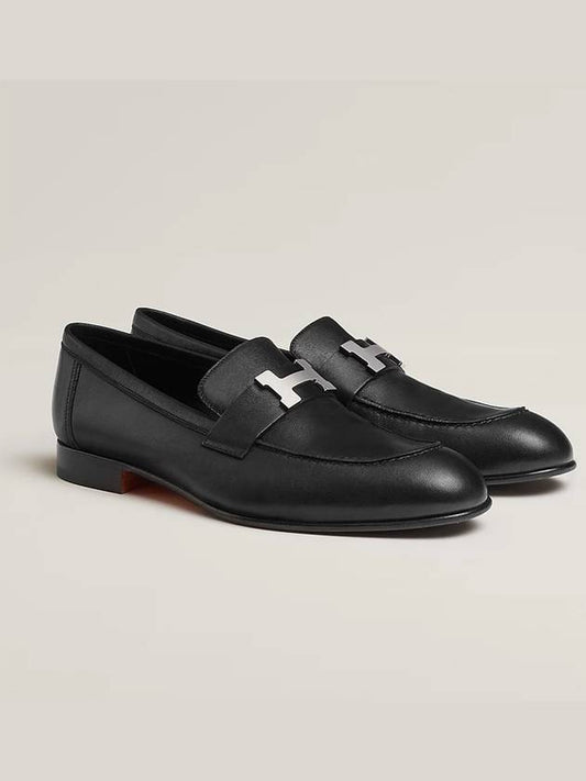 Paris Loafers Black - HERMES - BALAAN 2