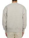 Alexandre Mattiussi Embroidered Logo Sweatshirt Pearl Grey - AMI - BALAAN 5