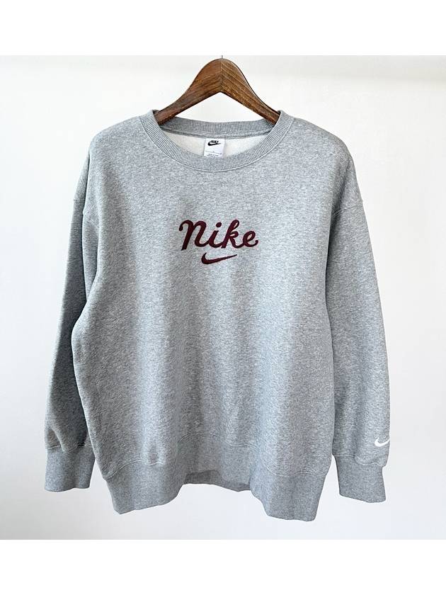 Crew neck gray sweatshirt DZ4626 063 WOMENS S M L Asian fit - NIKE - BALAAN 6