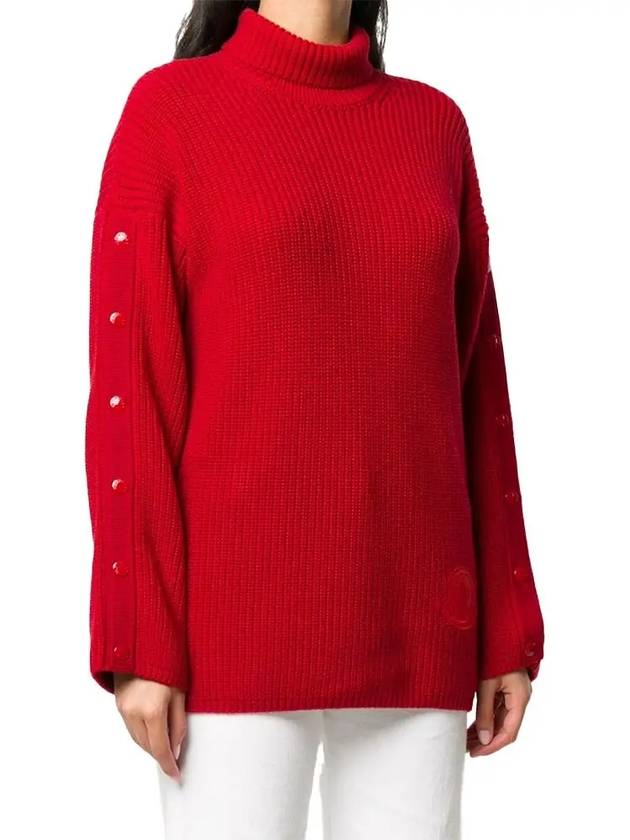 9F70600 A9361 472 CICLISTA Red Women’s Knit - MONCLER - BALAAN 3